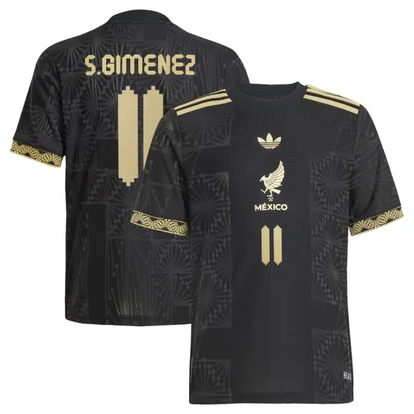 JERSEY MEXICO GOLD-BLACK 25/26