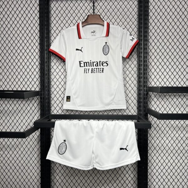 AC Milan 2024_25 Away Kids Kit