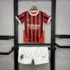 AC Milan 2024_25 Home Kids Kit AC Milan 2024_25 Home Kids Kit