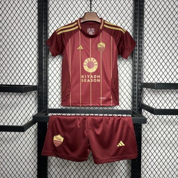 AS Roma 2024_25 Home Kids Kit AS Roma 2024_25 Home Kids Kit