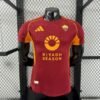 AS Roma 2025_26 Home Jersey Player Version AS Roma 2025_26 Home Jersey Player Version