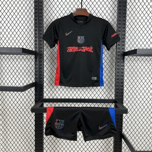 Barcelona 202425 Away Travis Scott Edition Kids Kit