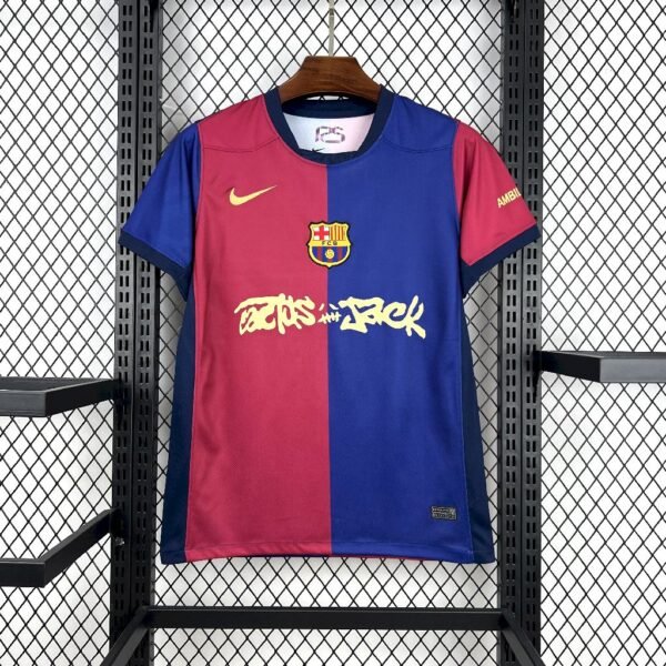 Barcelona 202425 Travis Scott Edition Home Jersey b Barcelona 202425 Travis Scott Edition Home Jersey