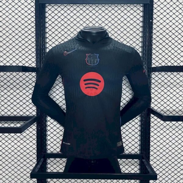 Barcelona 202425 Away Long Sleeves Jersey Player Version V2