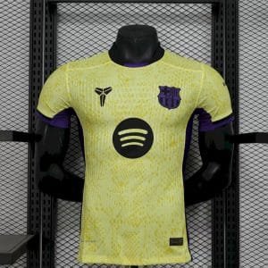 Barcelona 202526 Away Mamba Series Kobe Bryant Joint Edition Jersey Player Version