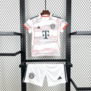 Bayern Munich 202526 Away Kids Kit