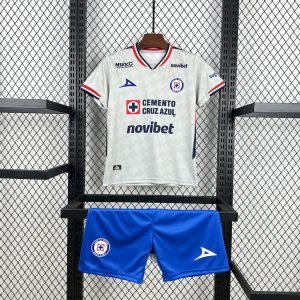 Cruz Azul 2025_26 Away Kids Kit