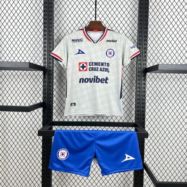 Cruz Azul 2025_26 Away Kids Kit Cruz Azul 2025_26 Away Kids Kit