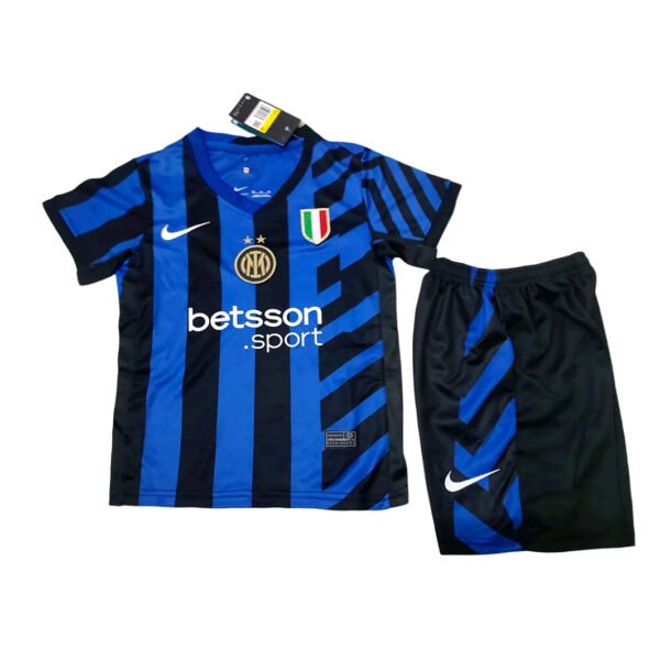 Inter Milan 2024_25 Home Kids Kit