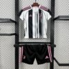 Juventus 2025_26 Home Kids Kit Juventus 2025_26 Home Kids Kit