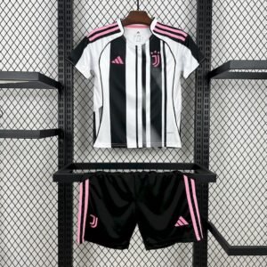 Juventus 2025_26 Home Kids Kit