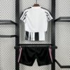 Juventus 2025_26 Home Kids Kit b Juventus 2025_26 Home Kids Kit