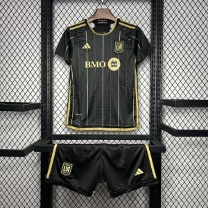 LAFC 2025_26 Home Kids Kit