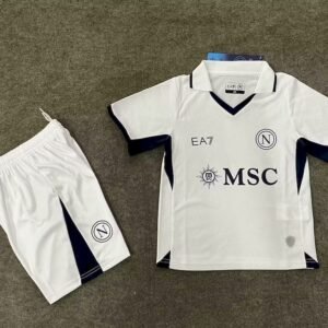 Napoli 2024_25 Away Kids Kit