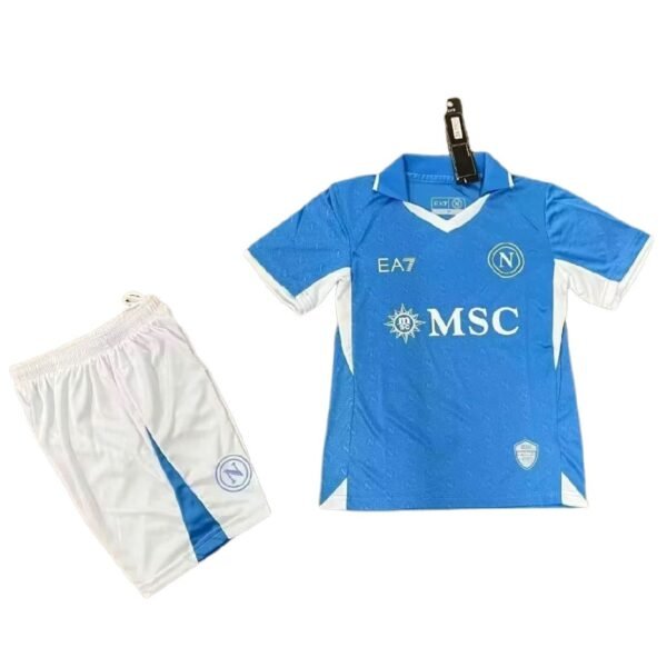 Napoli 2024_25 Home Kids Kit Napoli 2024_25 Home Kids Kit
