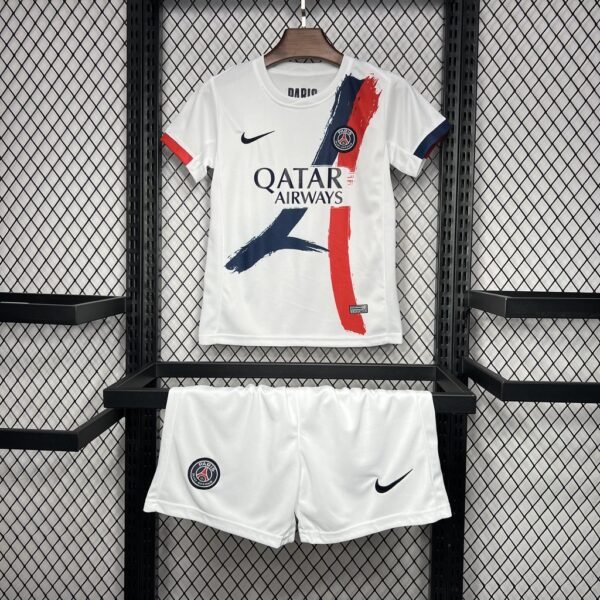 Paris Saint Germain 2024_25 Away Kids Kit