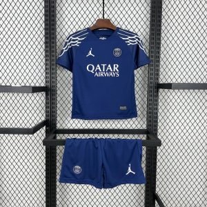 Paris Saint Germain 2025_26 Fourth Away Kids Kit