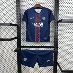 Paris Saint Germain 2025_26 Home Kids Kit