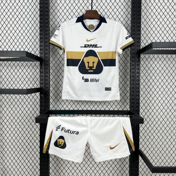 Pumas 2025_26 Home Kids Kit Pumas 2025_26 Home Kids Kit