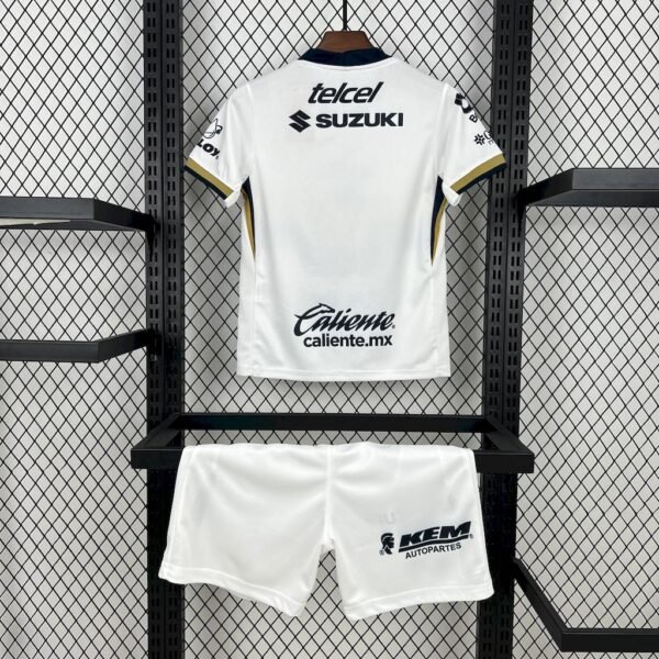 Pumas 2025_26 Home Kids Kit b Pumas 2025_26 Home Kids Kit