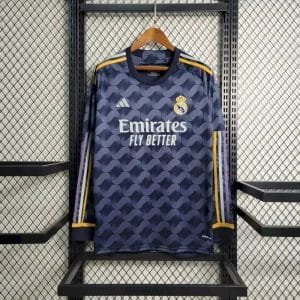 Real Madrid 202324 Away Long Sleeves Jersey