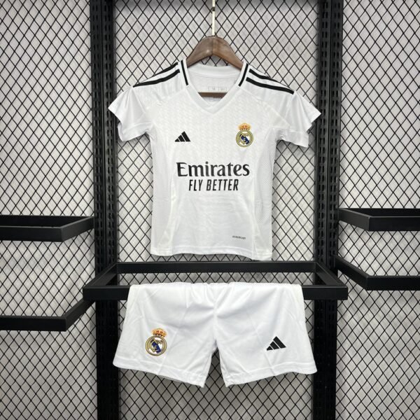 Real Madrid 202425 Home Kids Kit