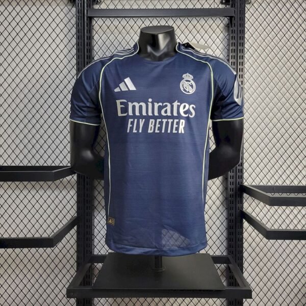 Real Madrid 2025_26 Away Jersey Player Version