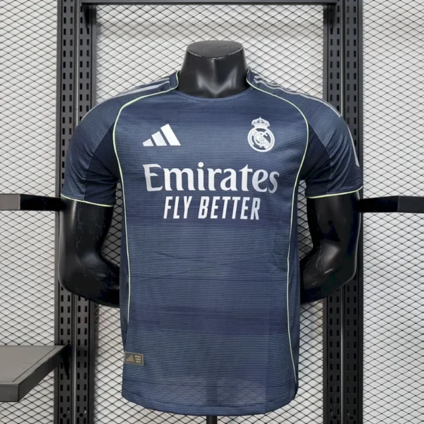 Real Madrid 2025_26 Away Jersey Player Version