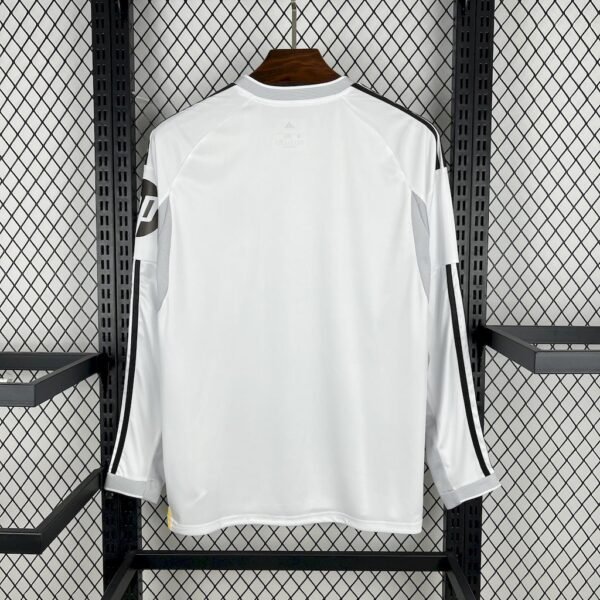 Real Madrid 2025_26 Home Long Sleeves Jersey b Real Madrid 2025_26 Home Long Sleeves Jersey