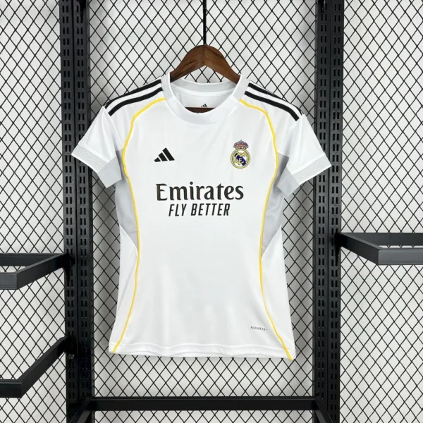 Real Madrid 2025_26 Home Women Jersey