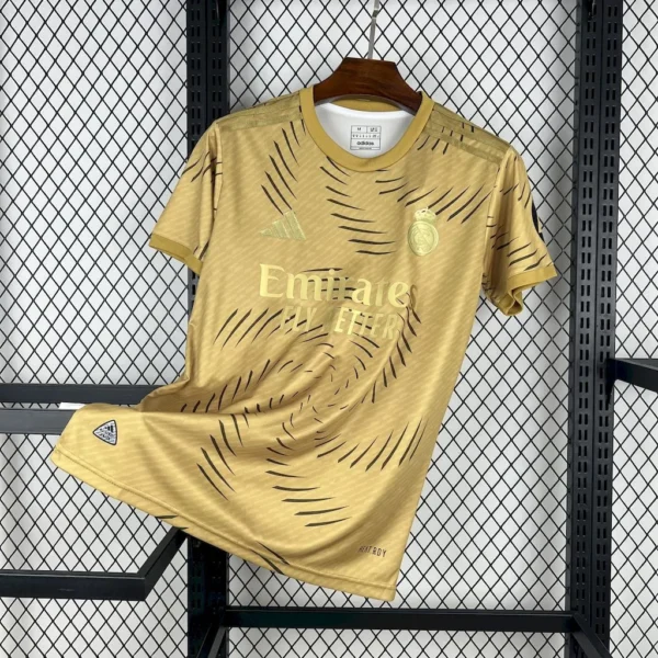 Real Madrid 2025_26 Training Gold Jersey