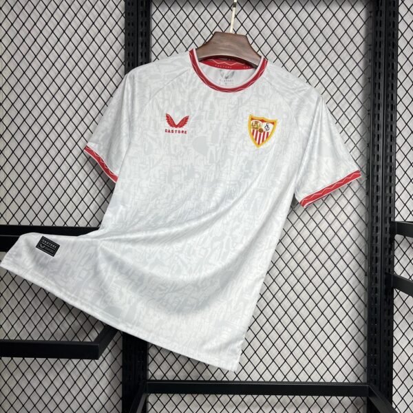 Sevilla FC 202425 Clean Home Jersey Sevilla FC 202425 Clean Home Jersey
