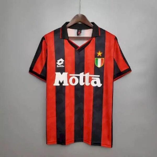 AC Milan 1993:94 Home Retro Jersey AC Milan 1993/94 Home Retro Jersey