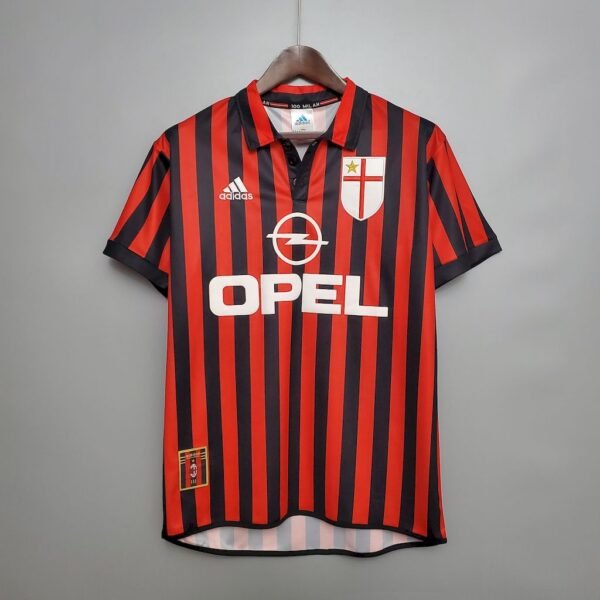 AC Milan 1999/00 Home Retro Jersey