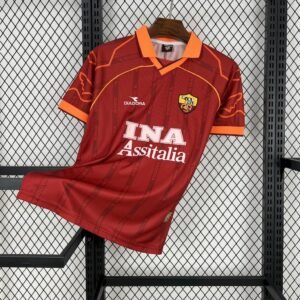 AS Roma 1999/00 Home Retro Jersey