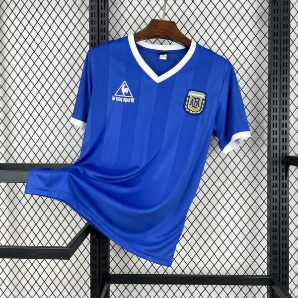 Argentina 1986 Away Retro Jersey Argentina 1986 Away Retro Jersey