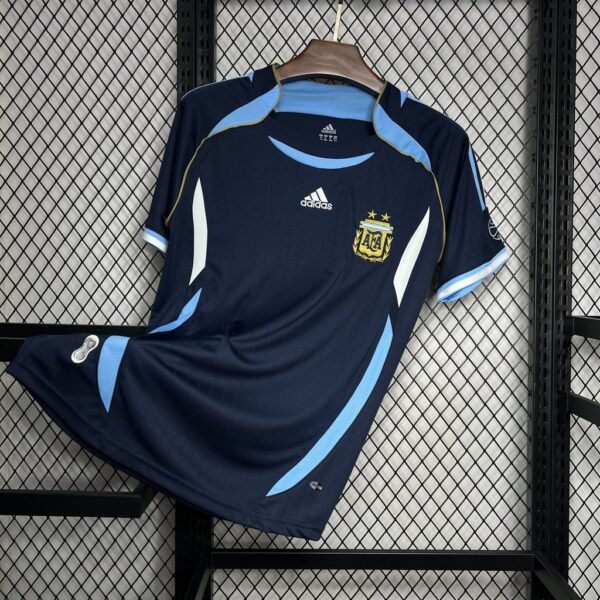 Argentina 2006 Away Retro Jersey copy Argentina 2006 Away Retro Jersey
