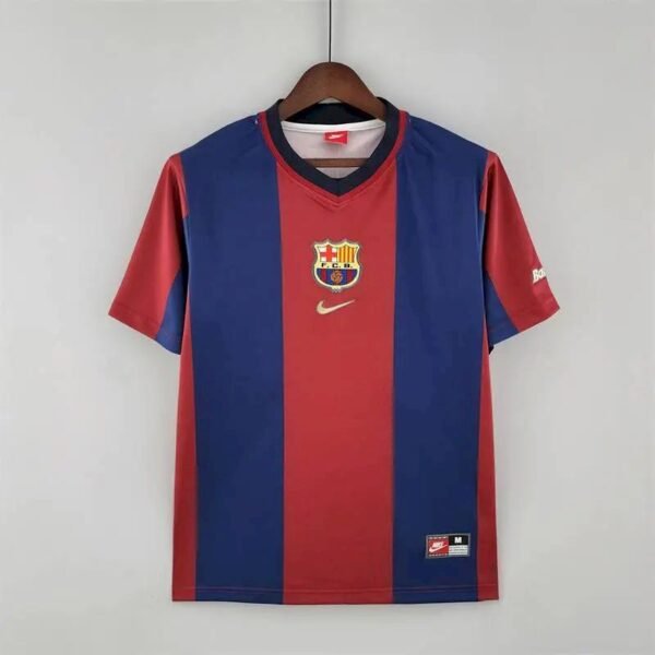 Barcelona 1998:99 Home Retro Jersey Barcelona 1998/99 Home Retro Jersey