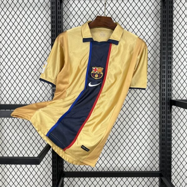 Barcelona 2001/02 Away Retro Jersey