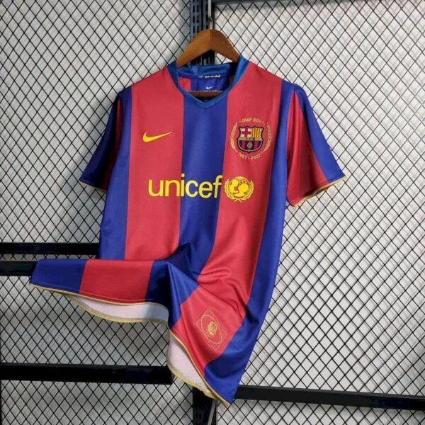 Barcelona 2007:08 Home Retro Jersey Barcelona 2007/08 Home Retro Jersey