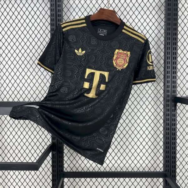 Bayern Munich 202425 125 Anniversary Black Jersey Bayern Munich 2024/25 125 Anniversary Black Jersey