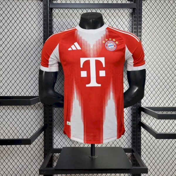 Bayern Munich 2025/26 Home Jersey Player Version