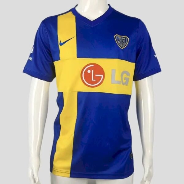 Boca Juniors 2009:10 Cup Retro Jersey Boca Juniors 2009/10 Cup Retro Jersey