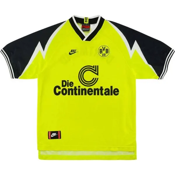 Borussia Dortmund 1995:96 Home Retro Jersey Borussia Dortmund 1995/96 Home Retro Jersey