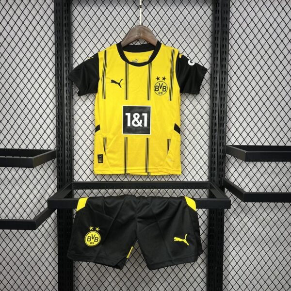 Borussia Dortmund 202425 Home Kids Kit Borussia Dortmund 2024/25 Home Kids Kit