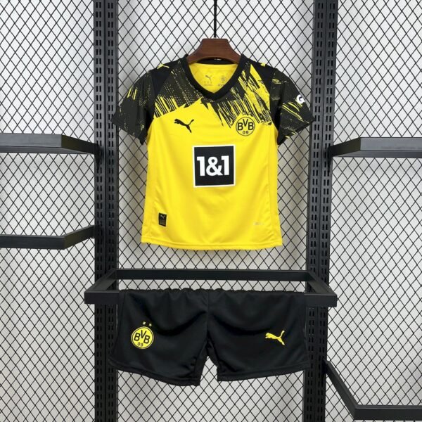 Borussia Dortmund 2025/26 Home Kids Kit