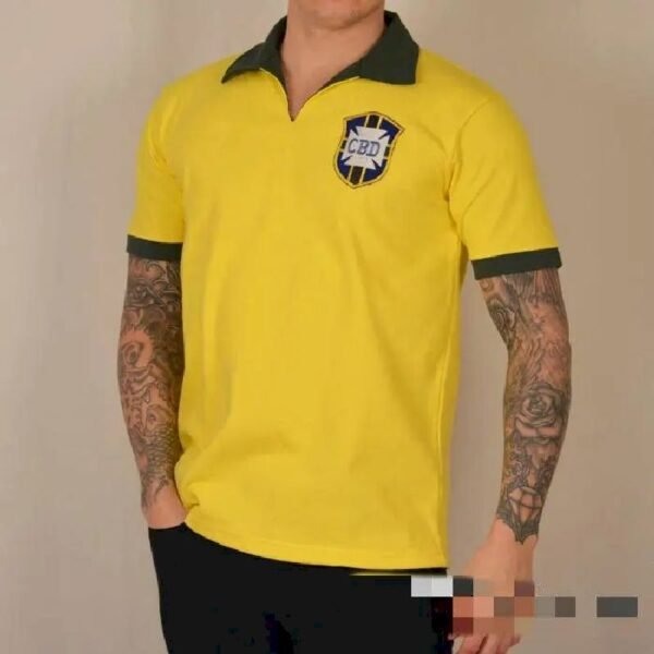 Brasil 1958 Home Retro Jersey