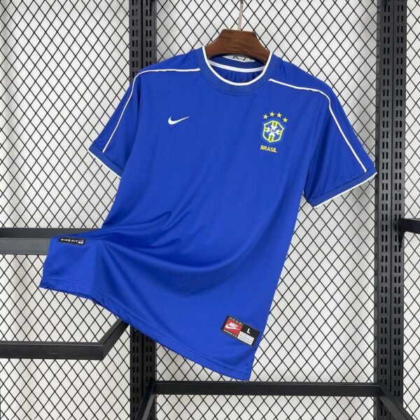 Brasil 1998 Away Retro Jersey