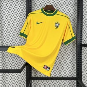 Brasil 1998 Home Retro Jersey
