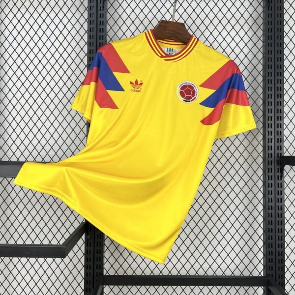Colombia 1990 Home Retro Jersey Colombia 1990 Home Retro Jersey